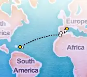 14 Night Barcelona to San Juan cruise
