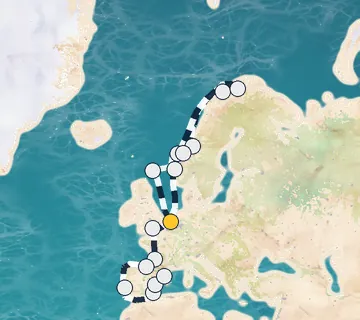 24 Night Rotterdam to Barcelona cruise