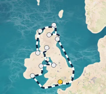 12 Night London to London cruise