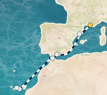 9 Night Marseille to Tenerife cruise