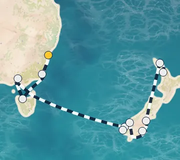 11 Night Sydney, Australia to Auckland cruise