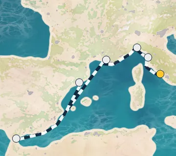 7 Night Rome to Barcelona cruise