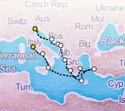 14 Night Venice to Rome cruise