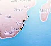 4 Night Durban to Durban cruise