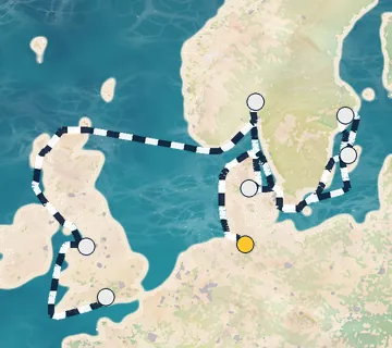 14 Night Hamburg to London cruise