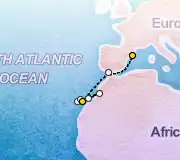 11 Night Barcelona to Las Palmas cruise
