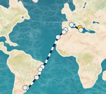 21 Night Palermo to Buenos Aires cruise