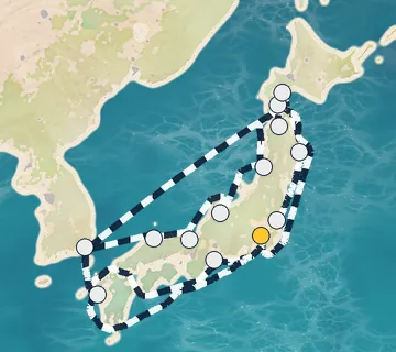 21 Night Tokyo to Tokyo cruise