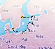 7 Night Copenhagen to Stockholm cruise