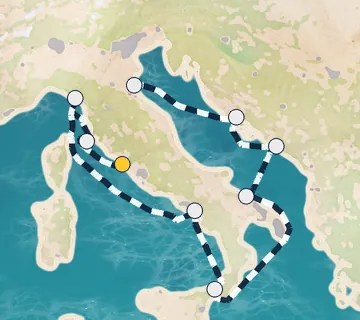 10 Night Rome to Ravenna cruise