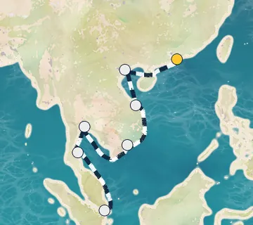 11 Night Hong Kong to Singapore cruise