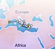 21 Night Athens to Barcelona cruise