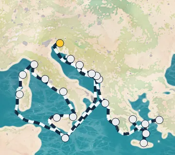 30 Night Trieste to Athens cruise