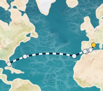 16 Night Barcelona to Miami cruise