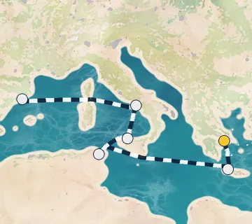 7 Night Athens to Barcelona cruise
