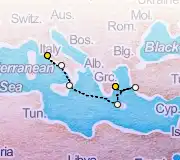 7 Night Athens to Rome cruise