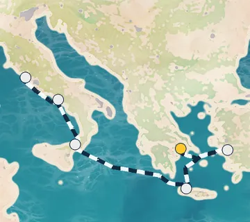 7 Night Athens to Rome cruise