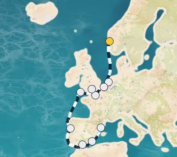 14 Night Bergen to Barcelona cruise