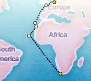 19 Night Cape Town to Hamburg cruise