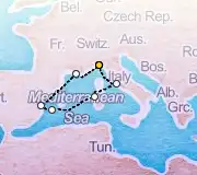 7 Night Portofino to Portofino cruise