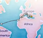 38 Night Athens to Miami cruise