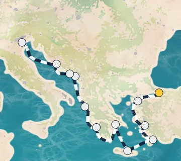 14 Night Istanbul to Venice cruise