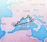 7 Night Marseille to Marseille cruise