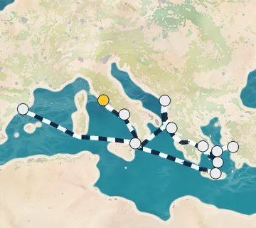 14 Night Rome to Barcelona cruise