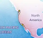 9 Night Vancouver to Los Angeles cruise