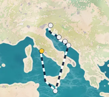 7 Night Rome to Monfalcone cruise
