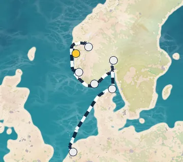 7 Night Bergen to Amsterdam cruise