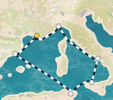 7 Night Marseille to Marseille cruise