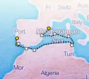 9 Night Lisbon to Barcelona cruise
