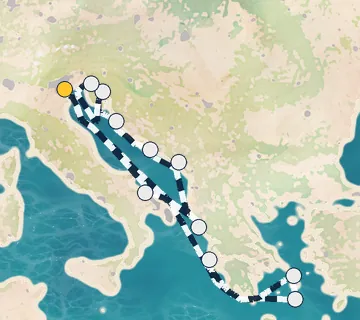 14 Night Venice to Trieste cruise