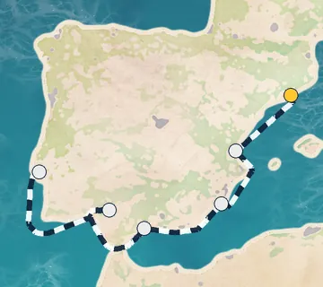 7 Night Barcelona to Lisbon cruise