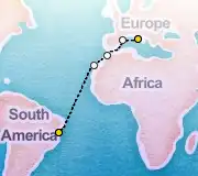13 Night Rome to Salvador cruise
