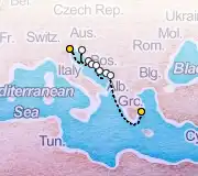 9 Night Venice to Athens cruise