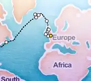 22 Night London to Miami cruise