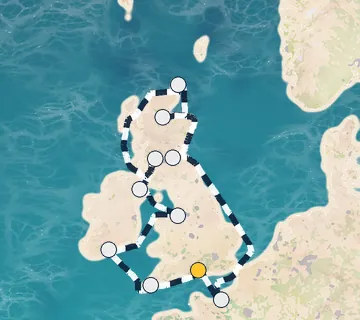 12 Night London to London cruise