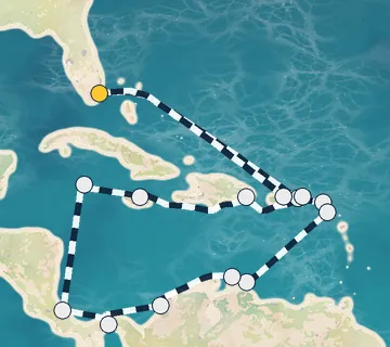 24 Night Miami to Miami cruise
