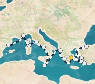 21 Night Athens to Barcelona cruise