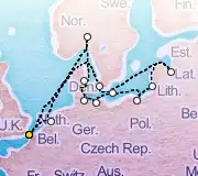 14 Night London to London cruise