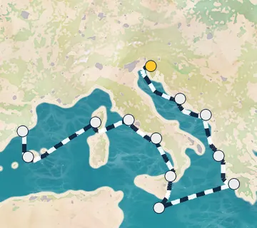 14 Night Trieste to Barcelona cruise