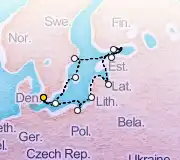 11 Night Copenhagen to Copenhagen cruise