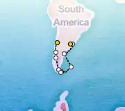 16 Night San Antonio to Buenos Aires cruise
