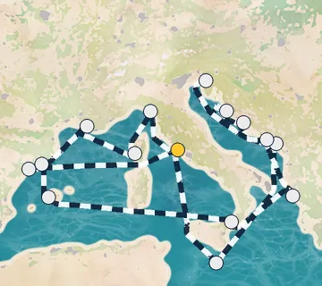 21 Night Rome to Barcelona cruise