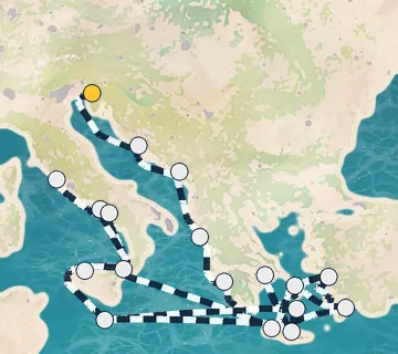32 Night Trieste to Rome cruise