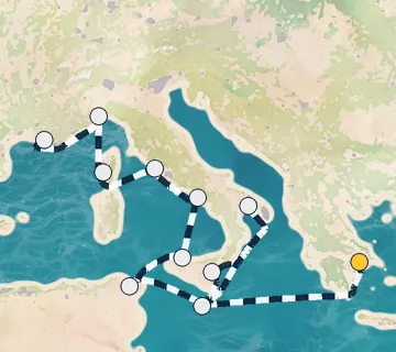 12 Night Athens to Marseille cruise