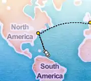 21 Night London to New York cruise