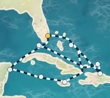 14 Night Ft. Lauderdale to Ft. Lauderdale cruise